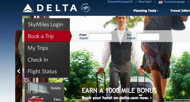 Buchen Sie Reisen auf Delta.com