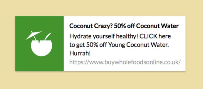 an example of push notification from Buy Whole Foods Online's website
