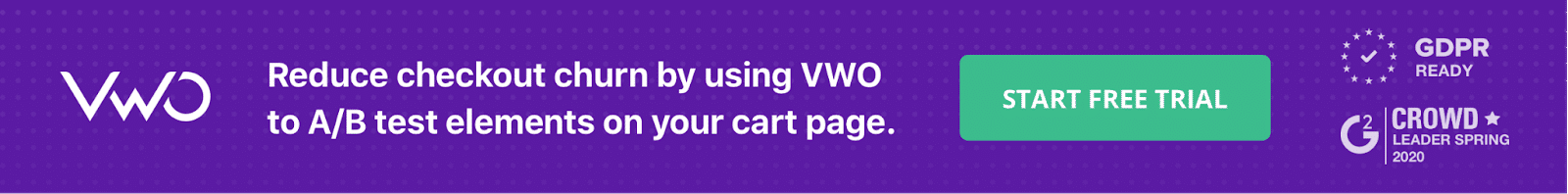 Reduce Checkout Churn with VWO